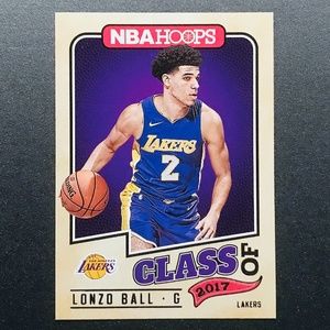 Lonzo Ball RC - 2017-18 Hoops Class of 2017 #2
